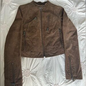 Levi's Chocolate Brown Genuine Suede Jacket